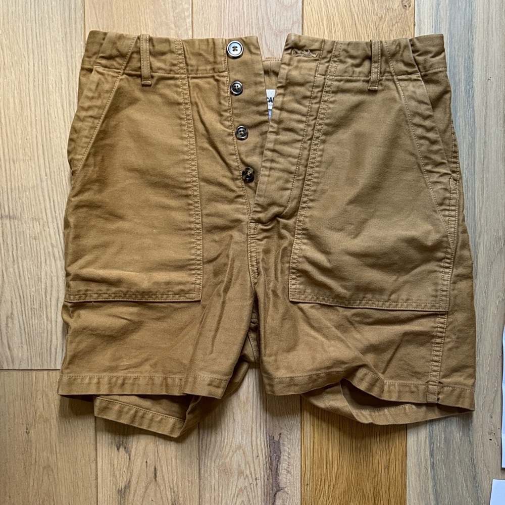Caron Callahan Brown Cargo Shorts
